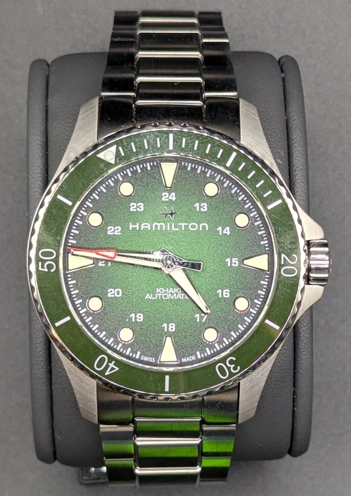 Hamilton Watch Green