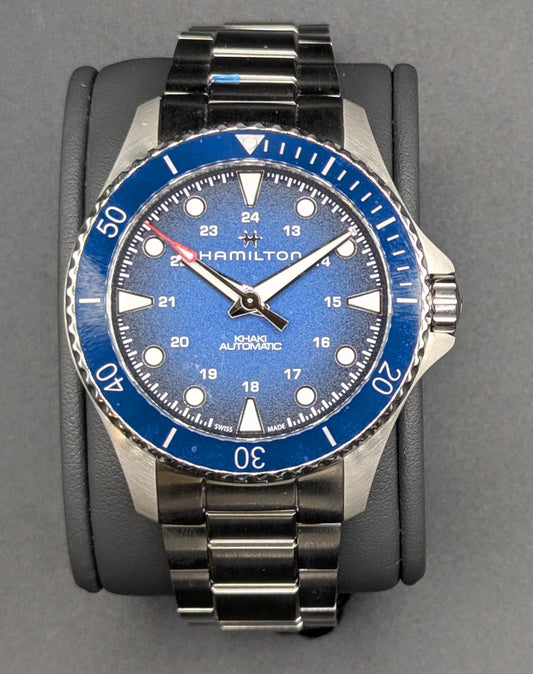 Hamilton Watch blue