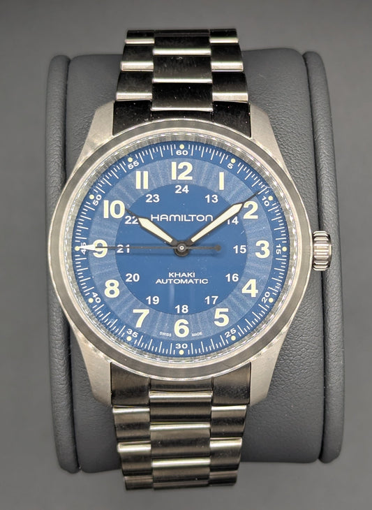 Hamilton Watch Blue