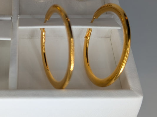Precious Metal (No Stones) Earrings