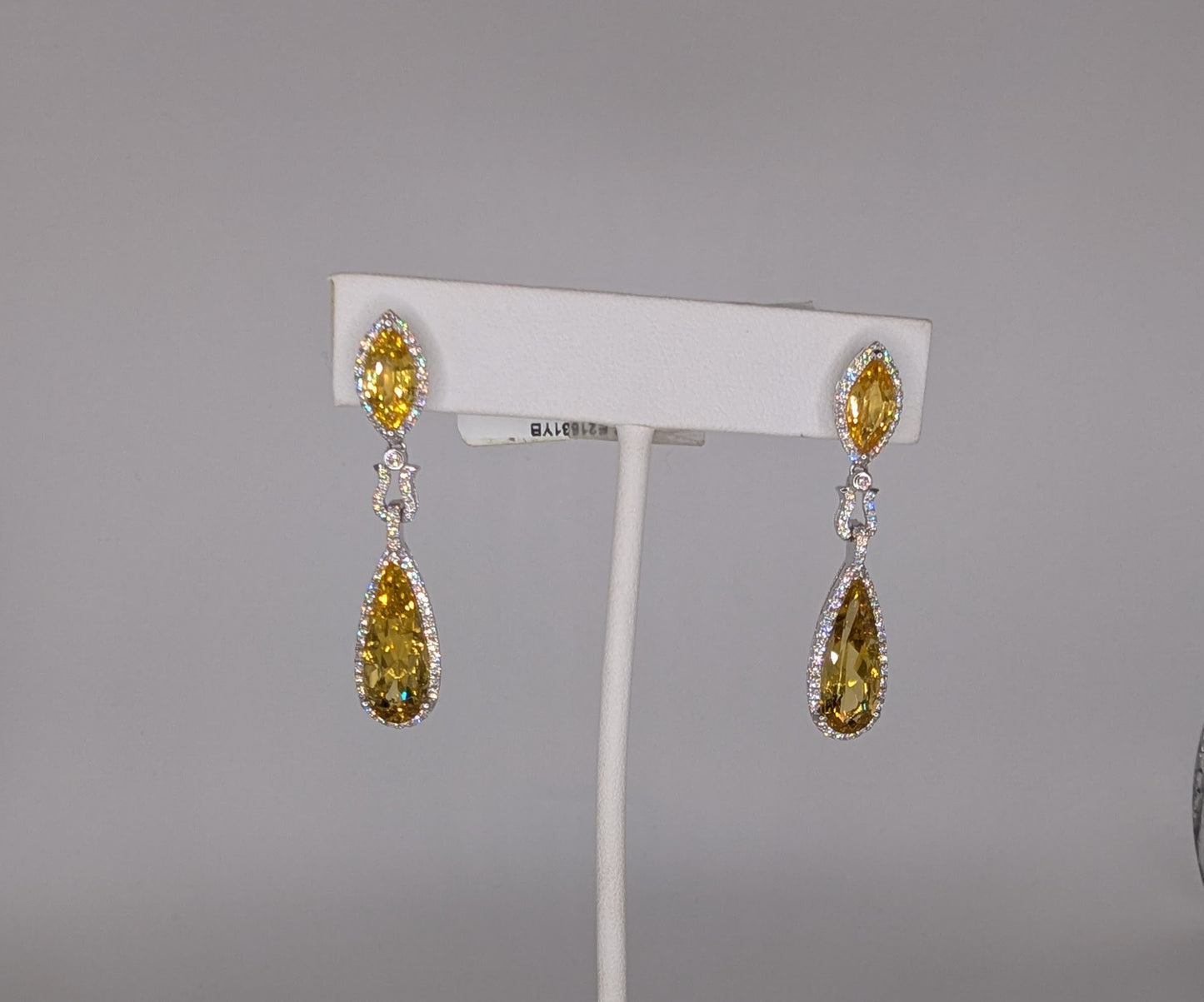 Colored Stone Earrings