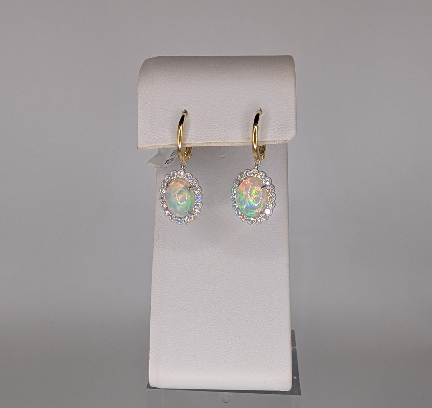 Colored Stone Earrings