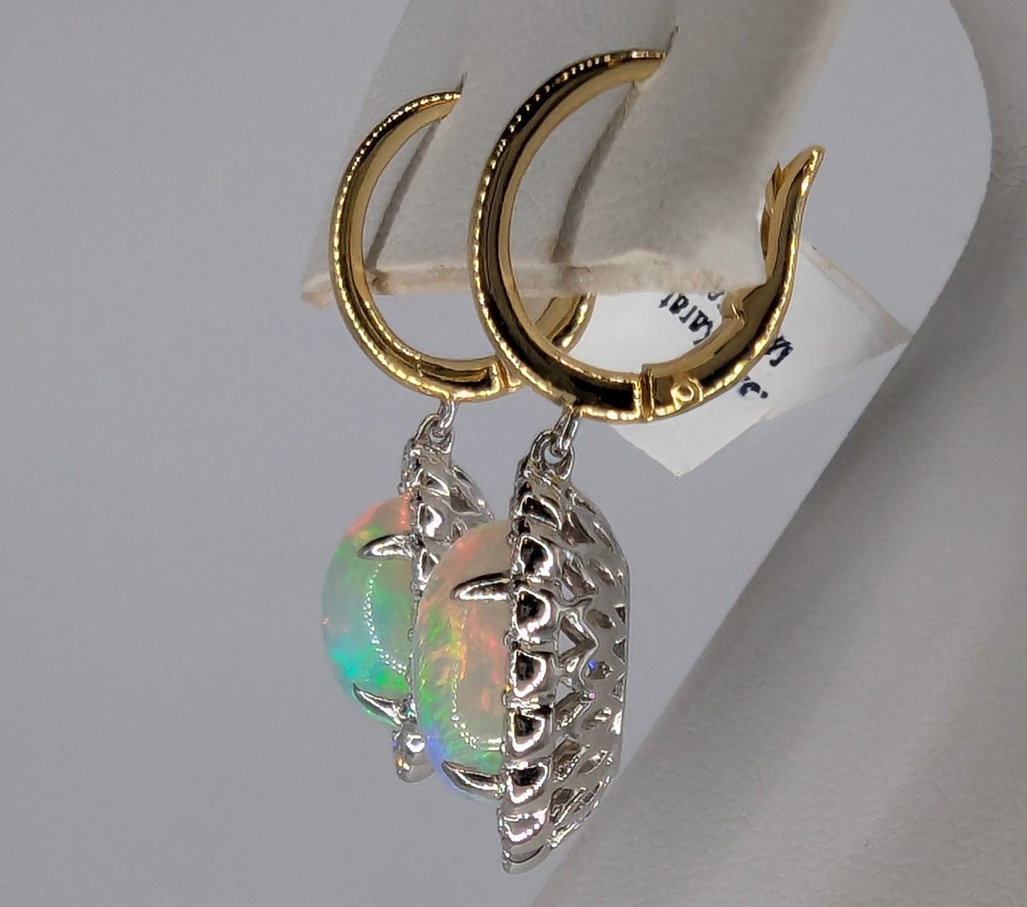 Colored Stone Earrings