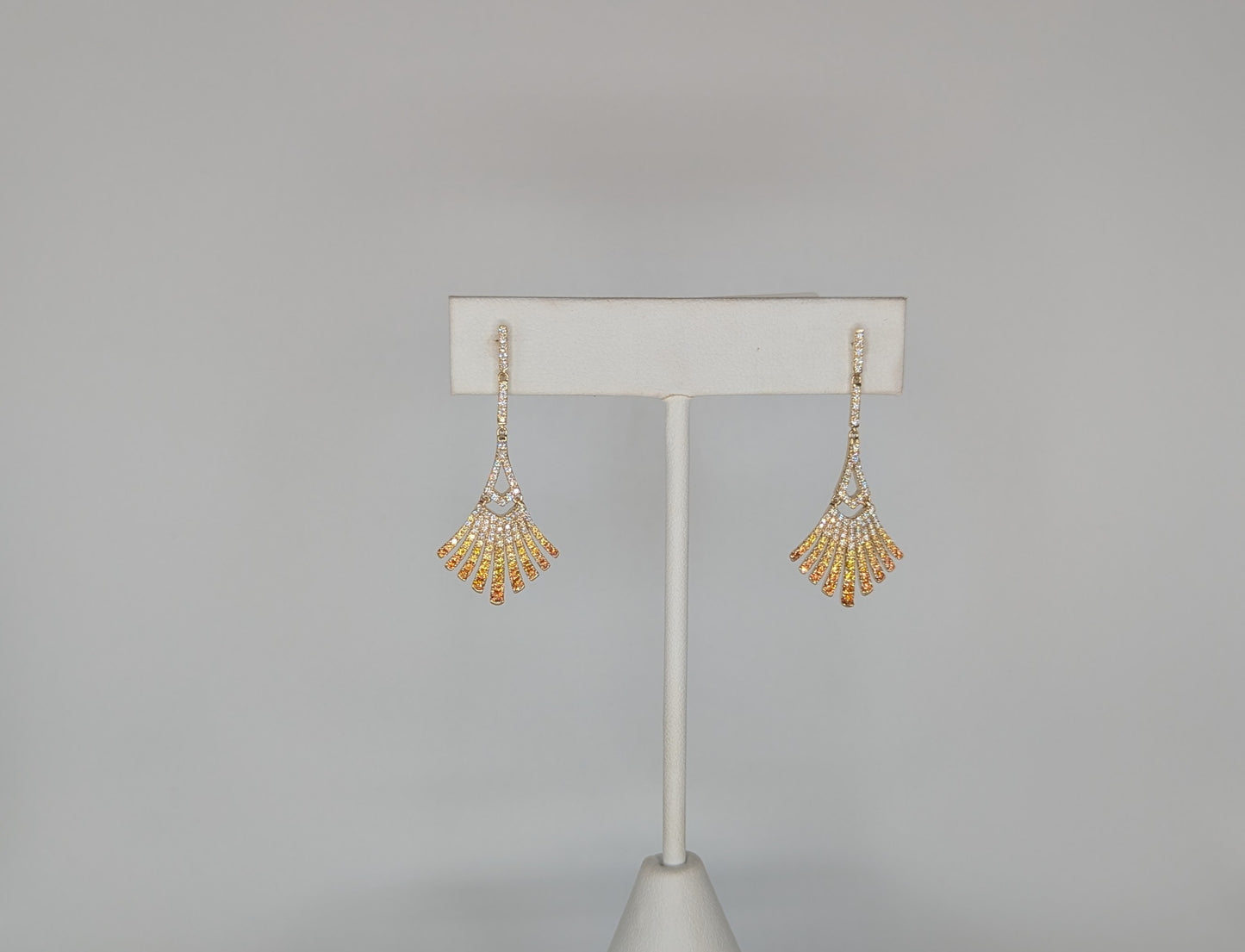 Colored Stone Earrings