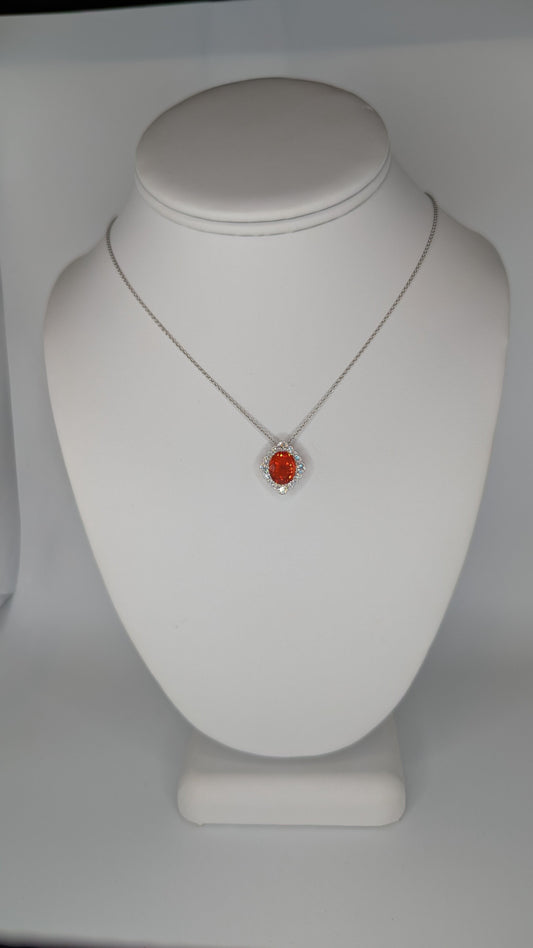 Colored Stone Pendant