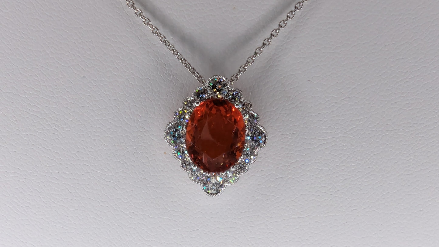 Colored Stone Pendant