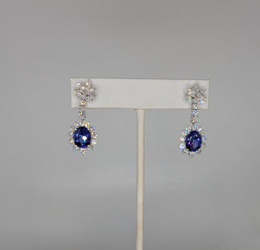 Colored Stone Earrings