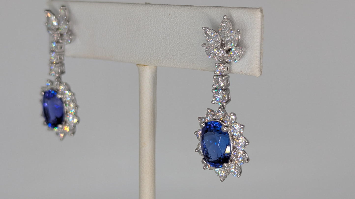 Colored Stone Earrings